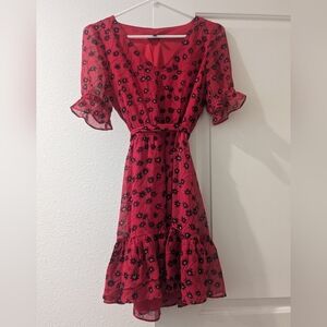 Express floral dress
